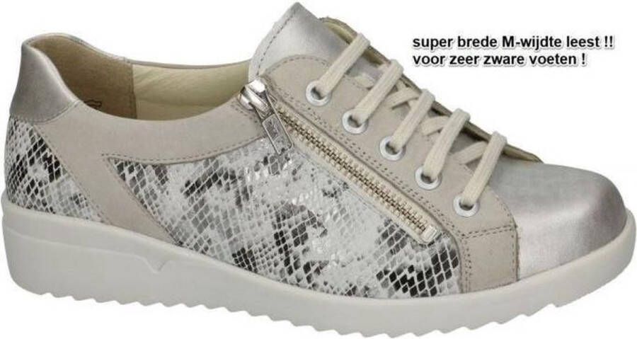 Solidus -Dames zilver sneaker-sportief