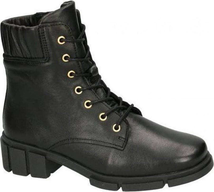 Solidus Solid Dames zwart laarzen