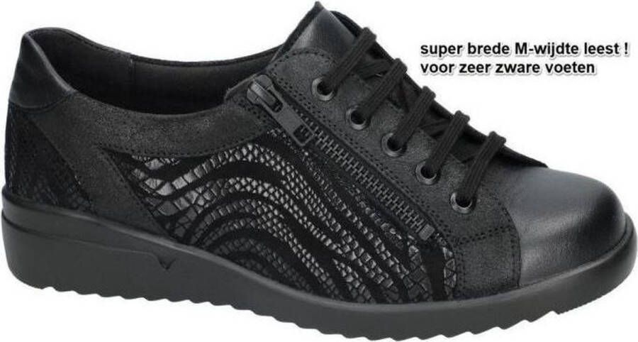 Solidus -Dames zwart sneaker-sportief - Foto 1