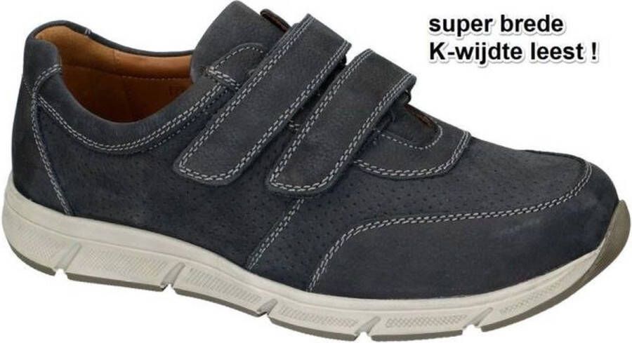 Solidus Solid Heren blauw donker sneaker