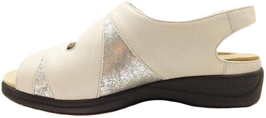 Solidus Beige Sandalen Lia Wijdte H - Foto 4