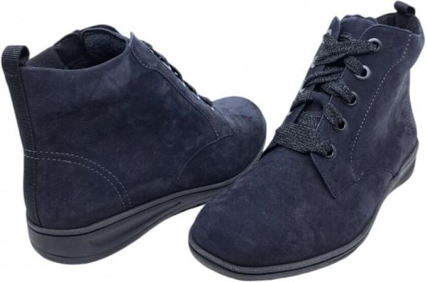 Solidus Bottines Kate nubuk night blue K-wijdte bottine