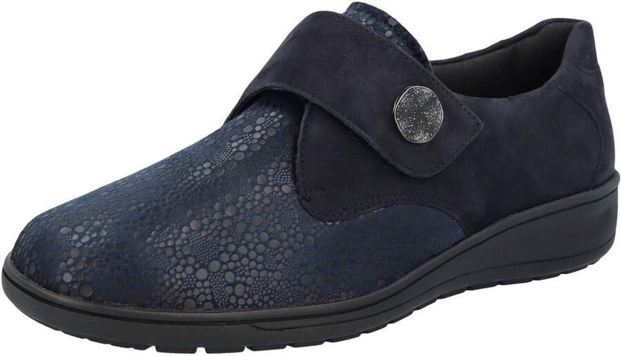 Solidus Dames Instappers blauw
