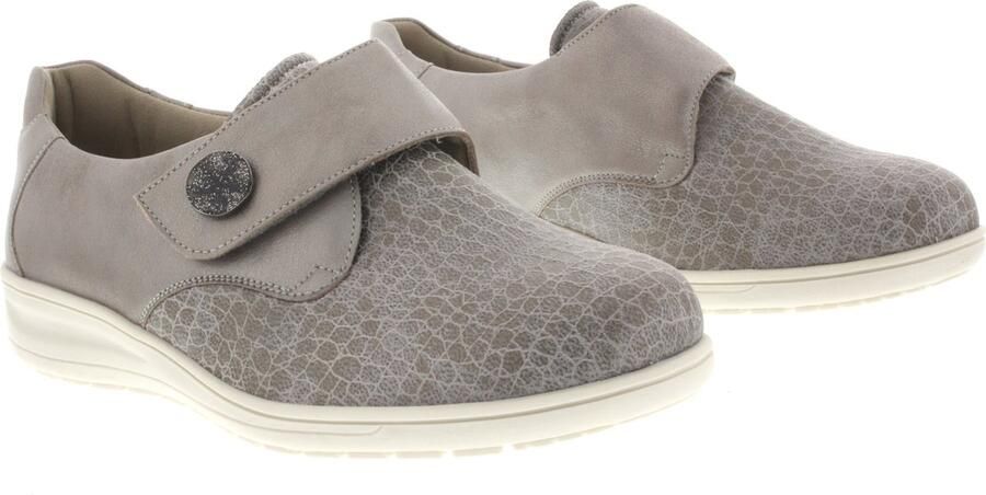 Solidus Dames Instappers & Ballerina's Solid -40208 Kate Taupe Metallic - Foto 5