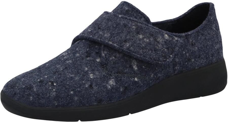 Solidus dames pantoffels blauw
