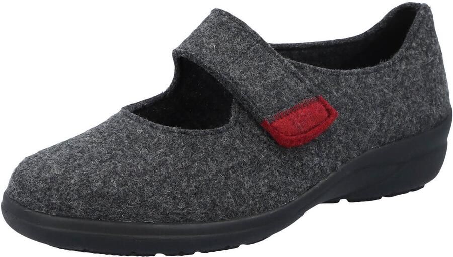 Solidus dames pantoffels grijs