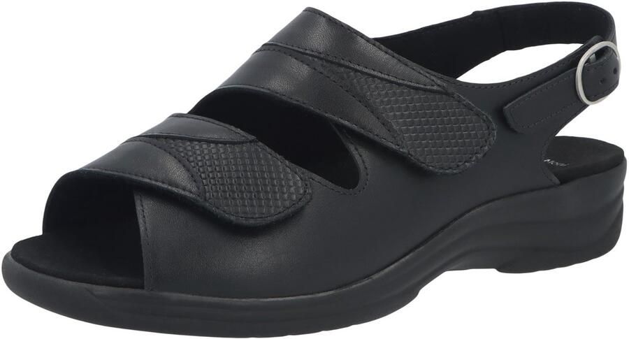 Solidus Dames sandalen Extra breed Wijdte M 74019.01319 Zwart