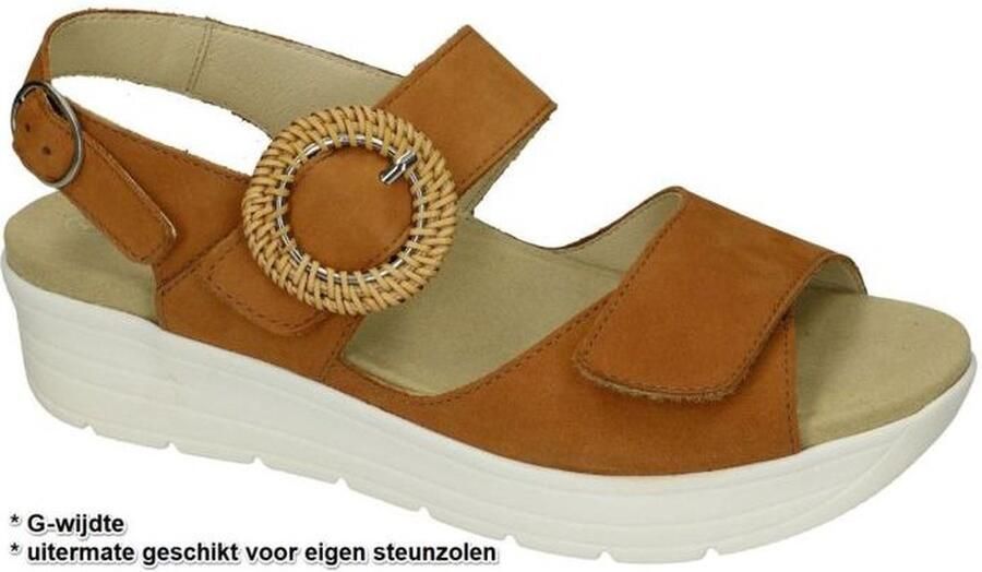 Solidus Dames Sandalen Greta Muskat 48022-30671 Cognac - Foto 6