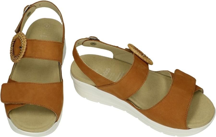 Solidus Dames Sandalen Greta Muskat 48022-30671 Cognac - Foto 4