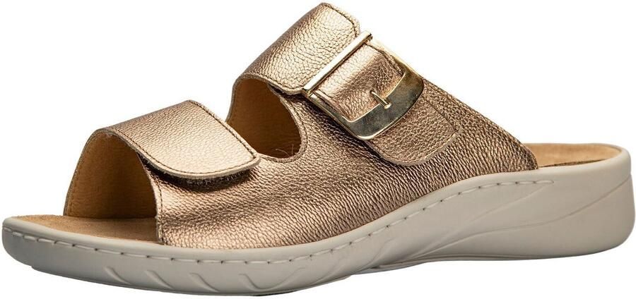 Solidus Slippers dames Wellness Spezial 20187-40312 (H) glory fango goudkleur 2 3 en