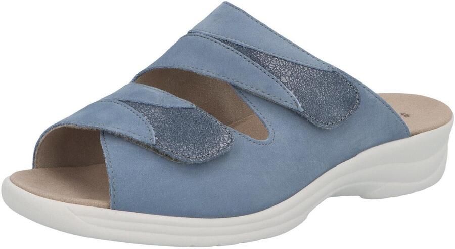 Solidus Dames Slippers blauw
