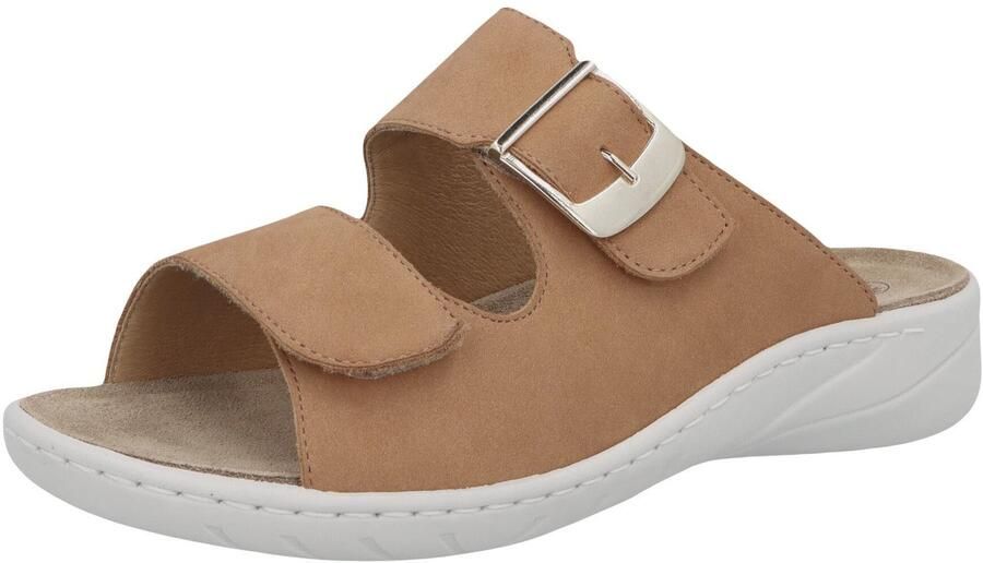 Solidus Slippers dames Wellness Spezial 20187-30671– G Fellini Lino 1 3 en