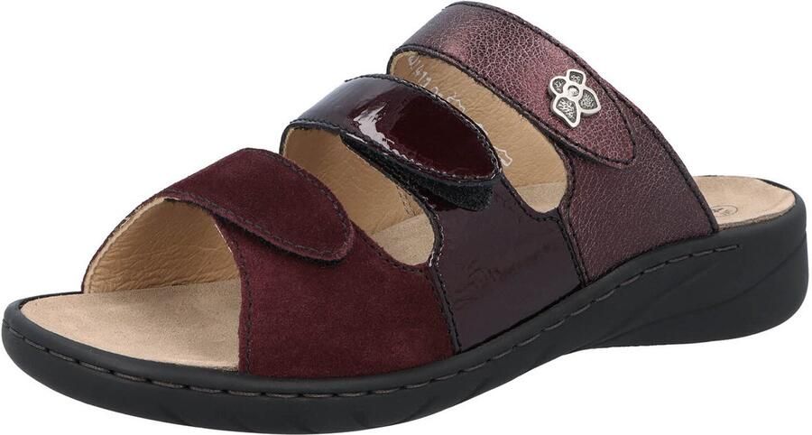 Solidus dames slippers rood