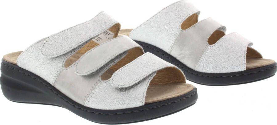 Solidus Dames Slippers Solid Serenity Spezial Off White Zilver - Foto 8