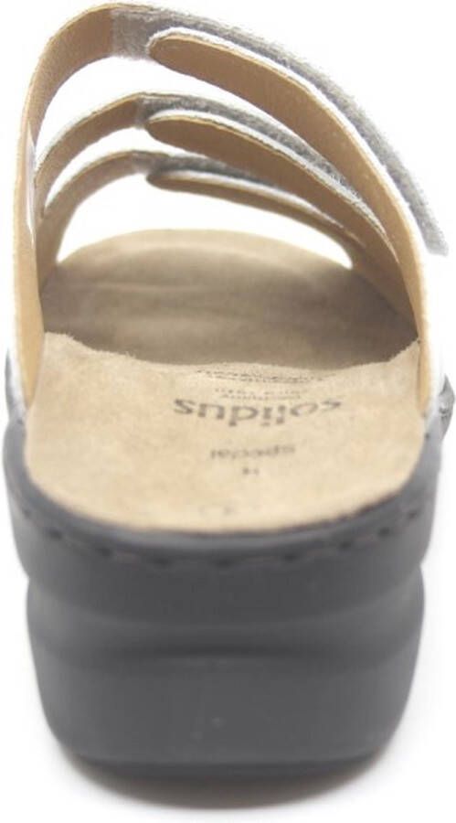 Solidus Dames Slippers Solid Serenity Spezial Off White Zilver - Foto 5