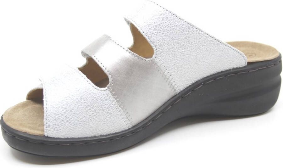 Solidus Dames Slippers Solid Serenity Spezial Off White Zilver - Foto 4