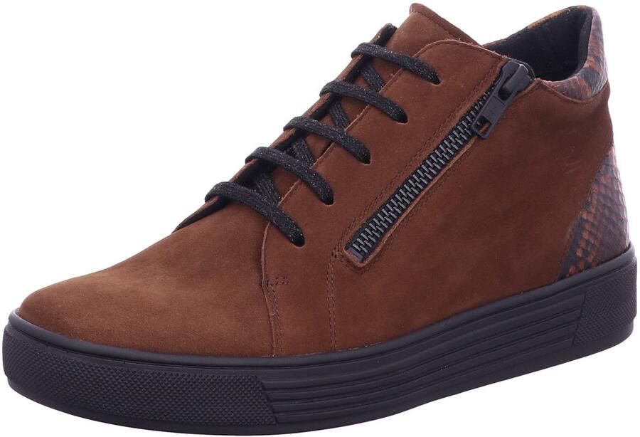 Solidus dames sneakers bruin