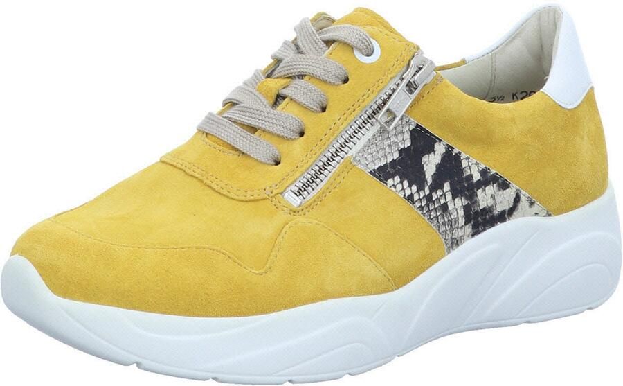 Solidus dames sneakers geel