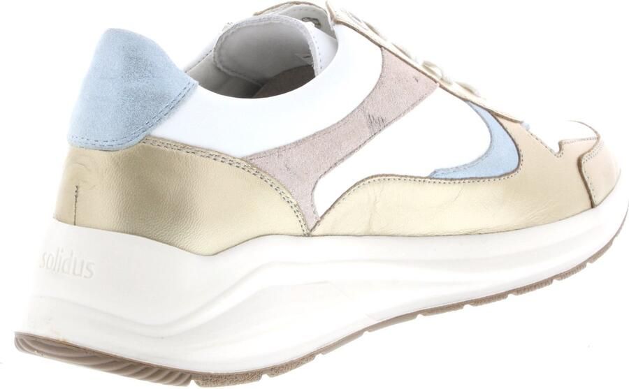 Solidus Dames Sneakers Kitty 54501-40617 H+k Platina