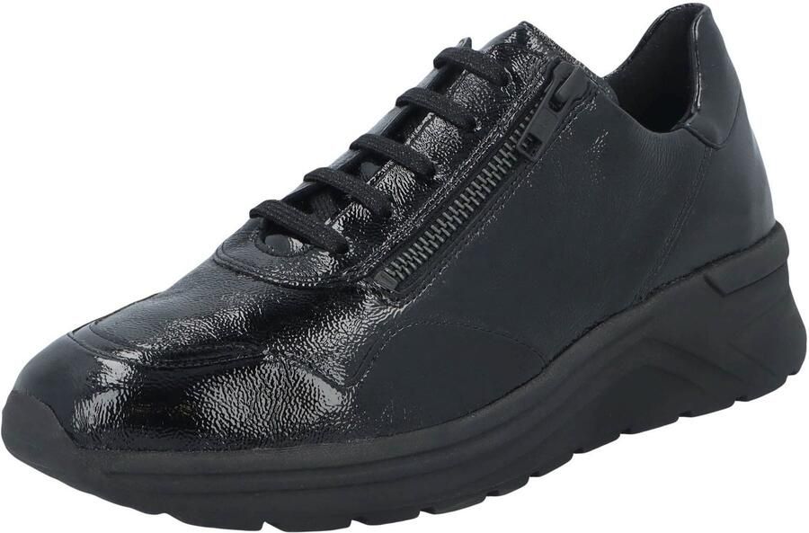 Solidus Casual Veterschoenen in Zwart