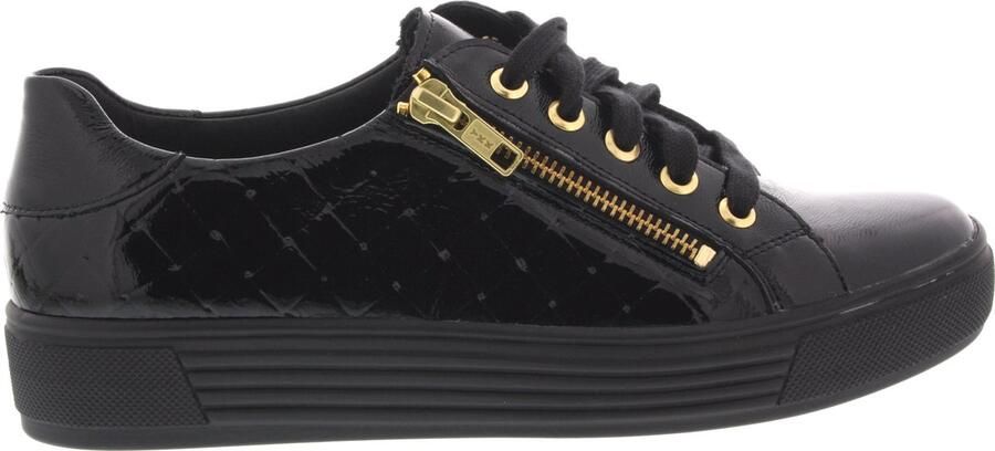 Solidus Dames Veterschoenen Solid Hazel Zwart