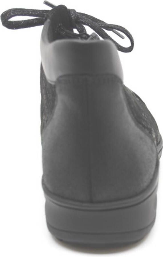 Solidus Dames Veterschoenen Solid -00999 Kate Zwart ½ - Foto 6