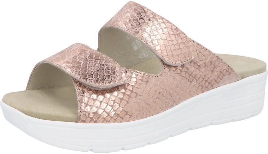 Solidus Dames Slippers Greta Viper 48007 Rose - Foto 2