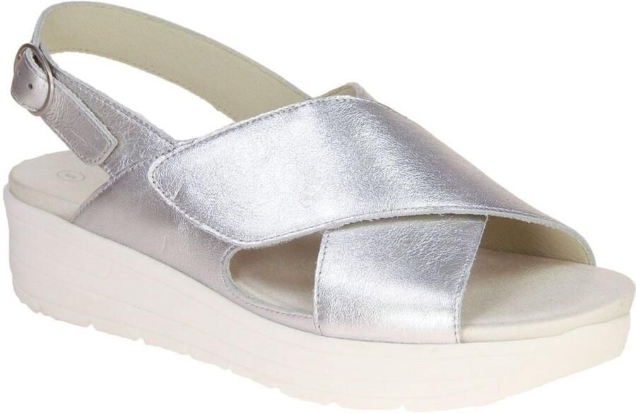 Solidus Greta Sandaal Zilver G-leest