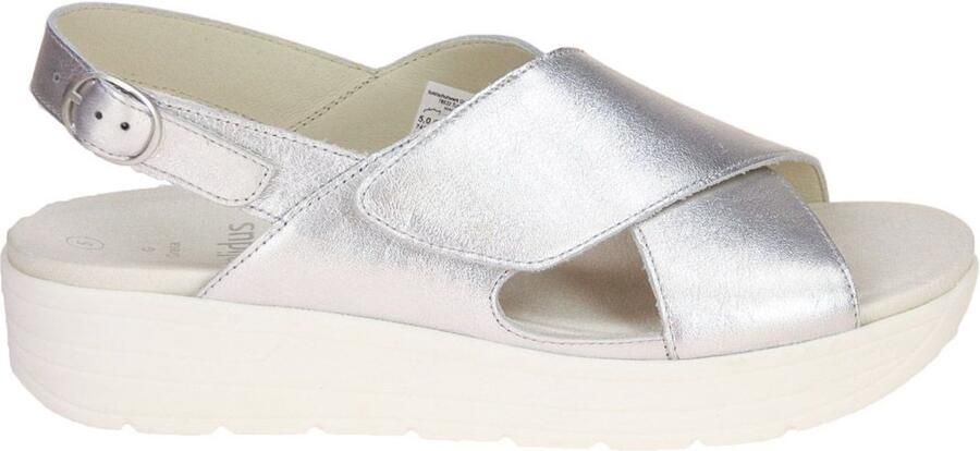 Solidus Greta Sandaal Zilver G-leest