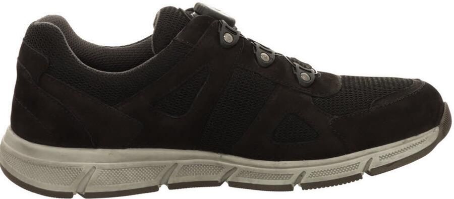 Solidus heren sneakers zwart