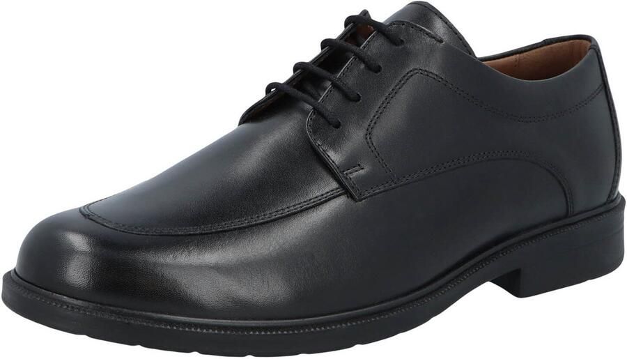 Solidus heren veterschoenen zwart
