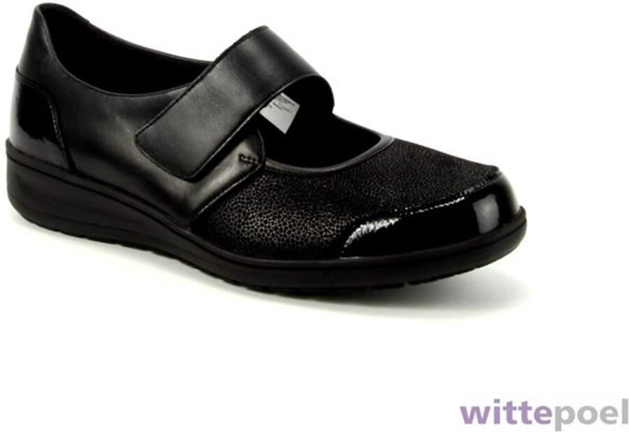 Solidus Velcroschoenen kate planet flex schwarz velcros