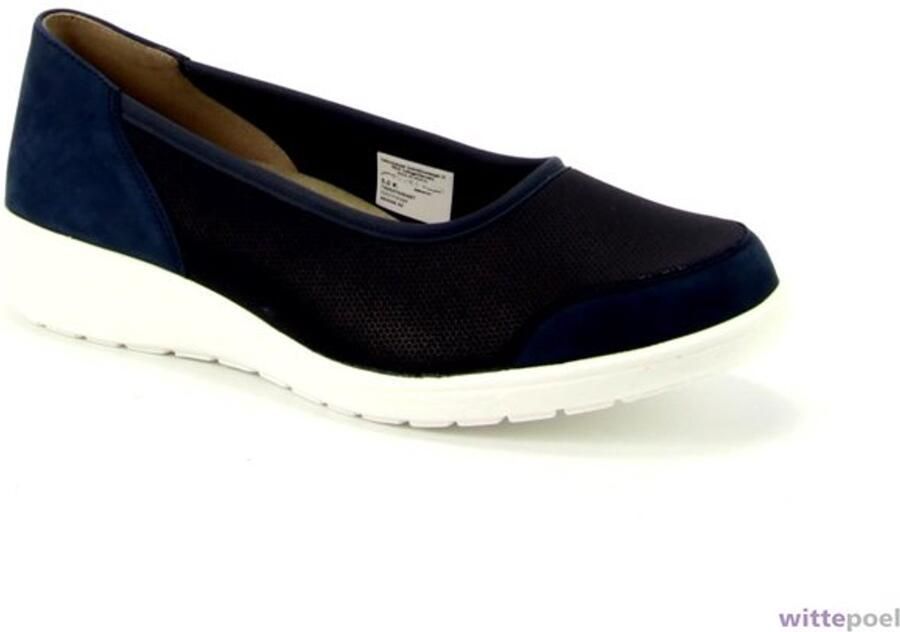 Solidus Blauwe Instap Damesschoenen