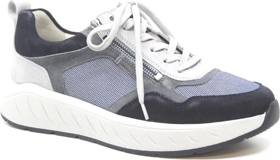 Solidus Ken Blauw K sneaker leder stretch Kleur Blauw) - Foto 2