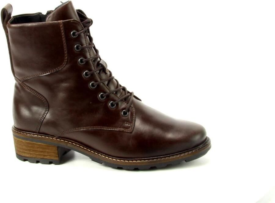 Solidus Dames Veterboot Artikel Kinga 61000-30754 Extra breed Wijdte K Donkerbruin