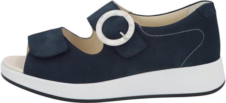 Solidus Sandalen dames Hannah 75037-80033 Nubuk Ocean (H) 1 3 en