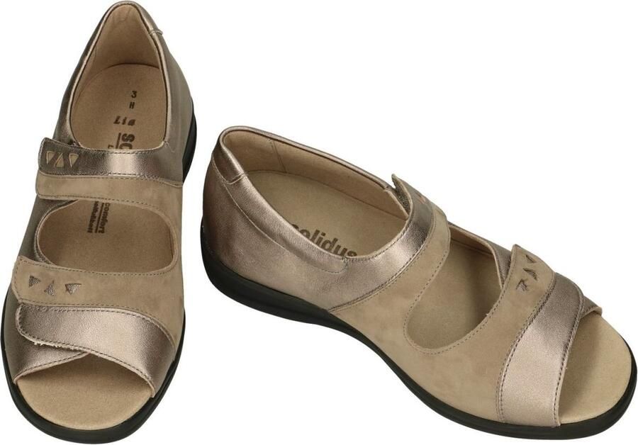 Solidus Solid Dames brons sandalen - Foto 2