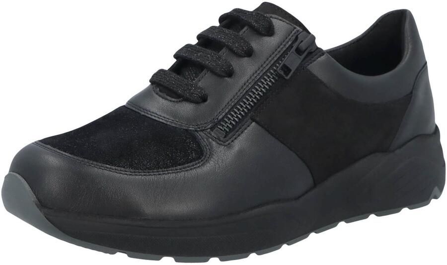 Solidus Solid 01101 dames sneakers zwart - Foto 1