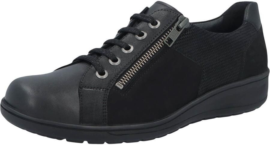 Solidus Solid 01145 dames sneakers zwart