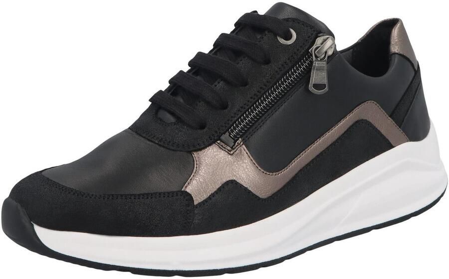 Solidus Solid 01239 dames sneakers zwart