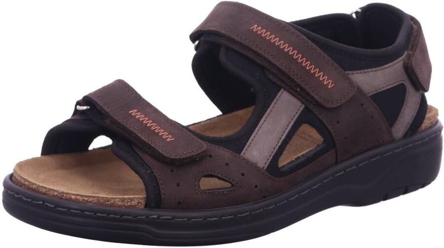 Solidus Heren Sandalen Man Spezial 78068-30448 Donkerbruin