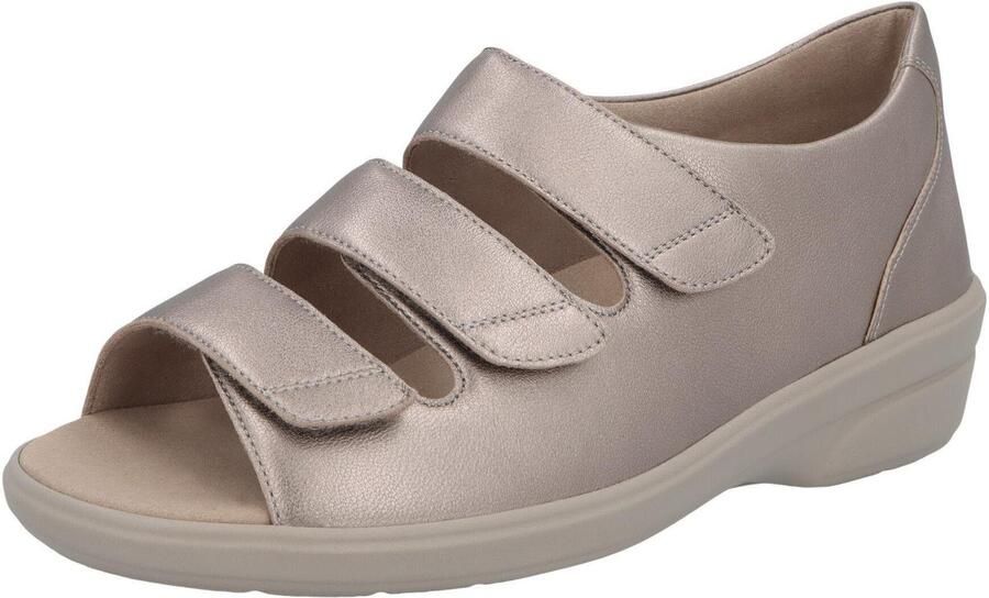 Solidus Bruine Sandalen met Bandjes voor Dames