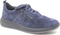 Solidus Solid 80475 Blauwe dames sneaker wijdte H - Blauw