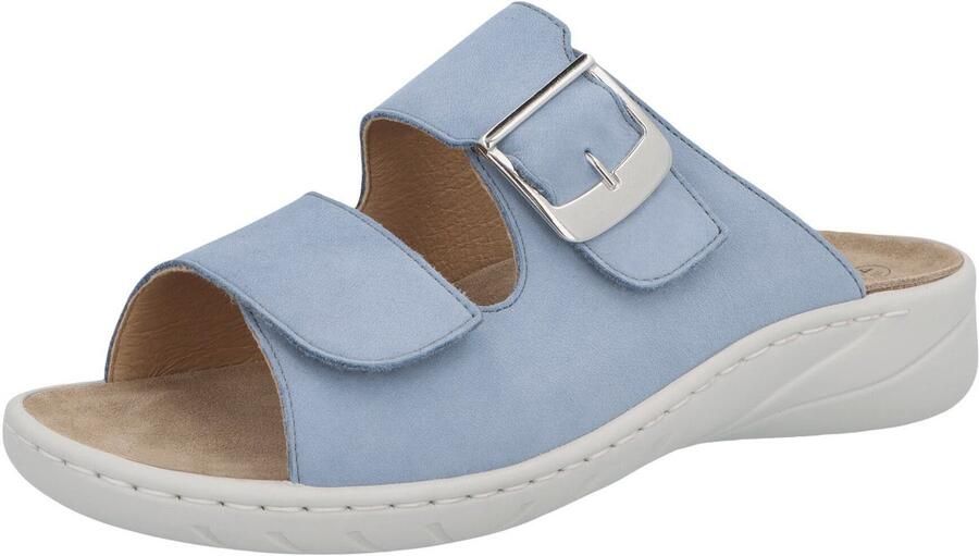 Solidus Solid 80494 dames slippers blauw