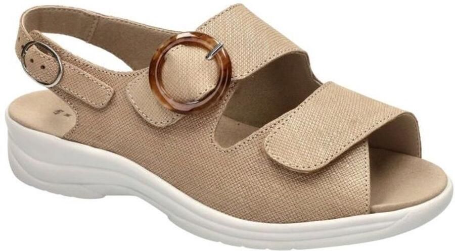 Solidus Solid Dames beige sandalen