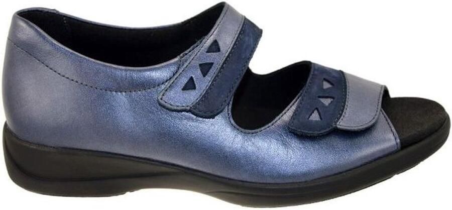 Solidus Solid Dames blauw sandalen
