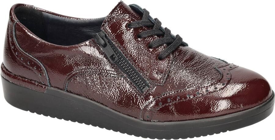 Solidus Solid Dames bordeaux lage gesloten schoenen