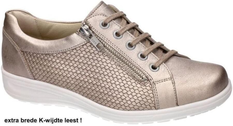 Solidus Solid K dames veterschoenen sportief (7) metallic