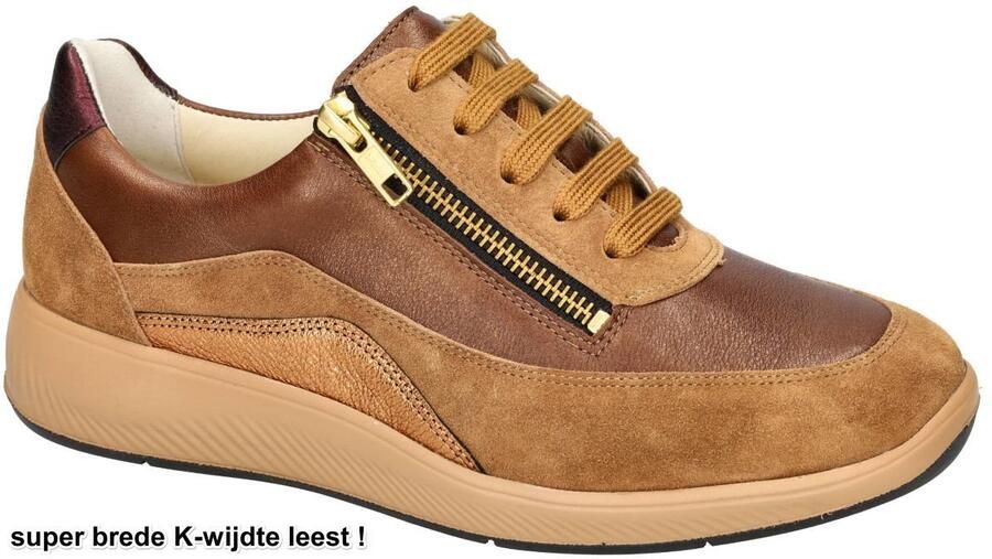 Solidus Solid Dames bruin sneakers
