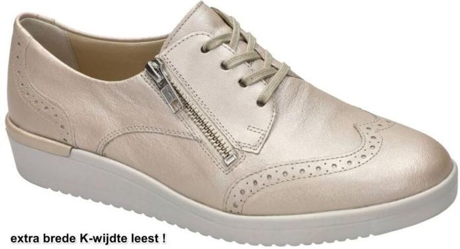 Solidus Solid Dames champagne lage gesloten schoenen